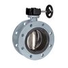 Butterfly valve Type: 4633 HKV Ductile cast iron/Duplex Centric Gearbox Flange
